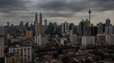 Widok z hotelu – Kuala Lumpur, Malezja