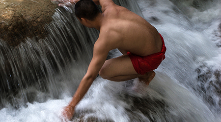 Wodospady Kuang Si – Luang Prabang, Laos