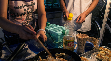Food Market w Luang Prabang – Laos