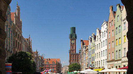 Długi Targ spod Zielonej Bramy. – Gdańsk, Polska