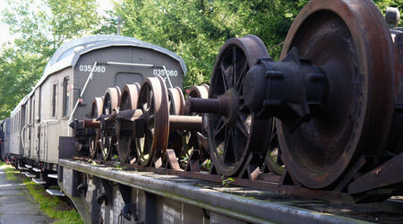 Chabówka. Skansen taboru kolejowego. – Polska
