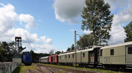 Chabówka. Skansen taboru kolejowego. – Polska