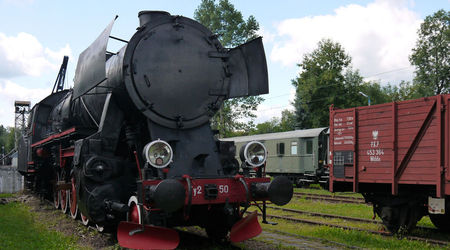 Chabówka. Skansen taboru kolejowego. – Polska