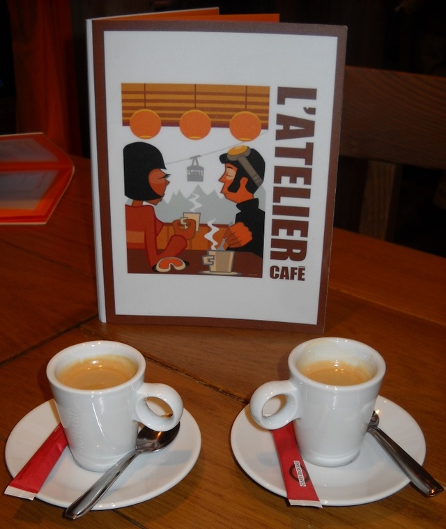 przy kawie pod Mont Blanc