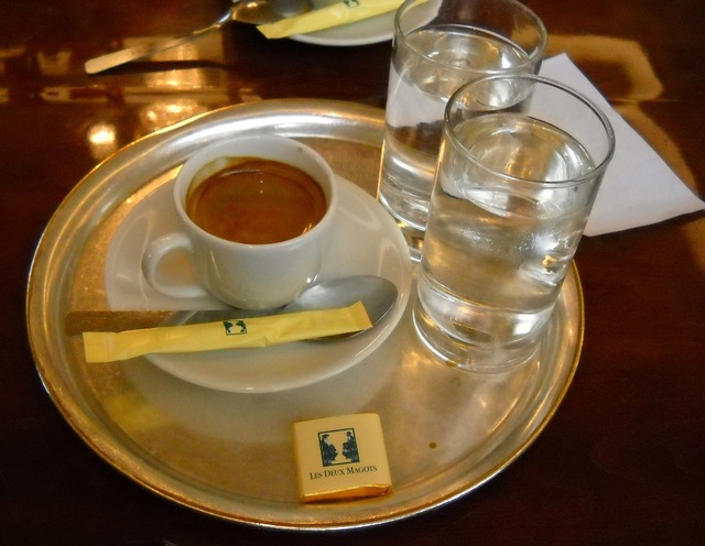 Przy espresso