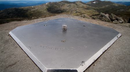 Na szczycie Mt Kościuszko – Mount kosciuszko, Australia