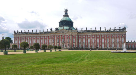 Sanssouci.Nowy Pałac. – Poczdam, Niemcy