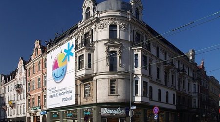 Zabytkowe kamienice przy 3Maja. – Katowice, Polska