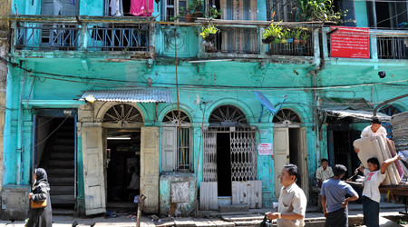Indyjska dzielnica w Yangon – Rangun, Birma
