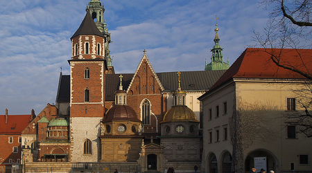 Wawel.Widok na Katedrę. – Kraków, Polska