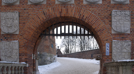 Wawel.Brama Herbowa. – Kraków, Polska