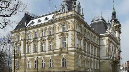Zabytkowy Ratusz w Białej. – Bielsko-Biała, Polska