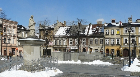 Zimowy Rynek na Wzgórzu – Bielsko-Biała, Polska