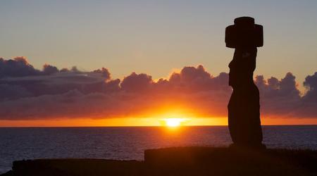 Ahu Ko Te Riku – Hanga Roa, Chile