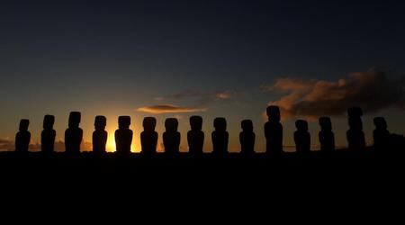 Ahu Tongariki – Wyspa Wielkanocna, Chile