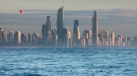 Można też tu lecieć balonem – Gold Coast, Australia