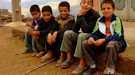 Mali załoganci – Aït Ben Haddou, Maroko