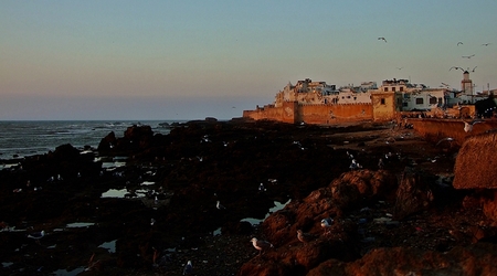 Zachód słońca nad Essaouirą – Essaouira, Maroko