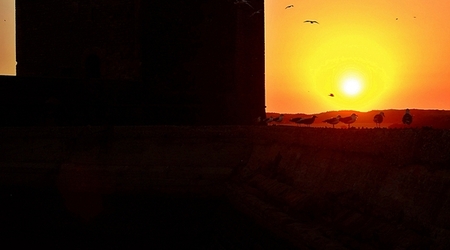 Zachód słońca nad Essaouirą – Essaouira, Maroko