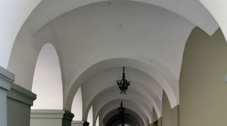 Podcienia kamienic. – Opole, Polska