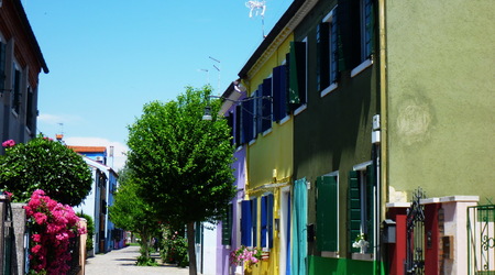 kolory – Burano, Włochy
