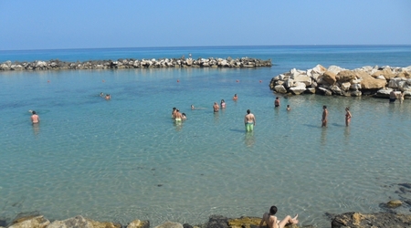 Plaża miejska w Trapani w samym centrum – Włochy
