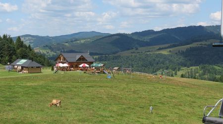 Poczatek wyciągu z Homoli do Jaworek – Jaworki, Polska