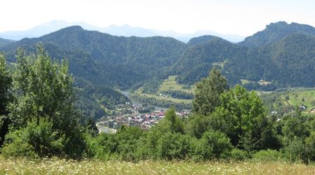 Szczawnica widok ze szlaku – Polska