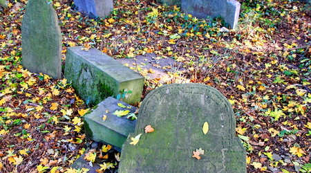 stary cmentarz żydowski (kirkut) – Cieszyn, Polska