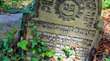 stary cmentarz żydowski (kirkut) – Cieszyn, Polska
