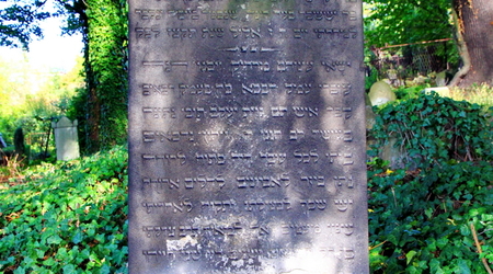 stary cmentarz żydowski (kirkut) – Cieszyn, Polska