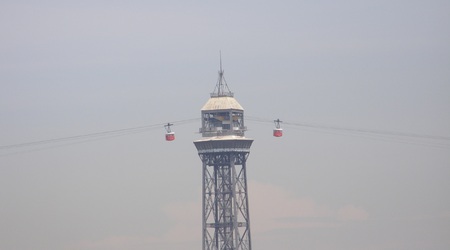 kolejka linowa – Barcelona, Hiszpania