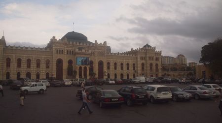 Dworzec w Baku – Tbilisi, Gruzja