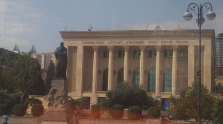 Budynki Baku – Azerbejdżan