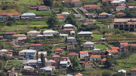 Kazbegi w dole – Gruzja