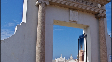 Bonifacio, cmentarz morski – Francja