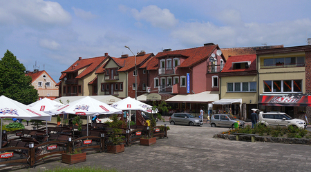 Frombork. Fragment miasta. – Polska