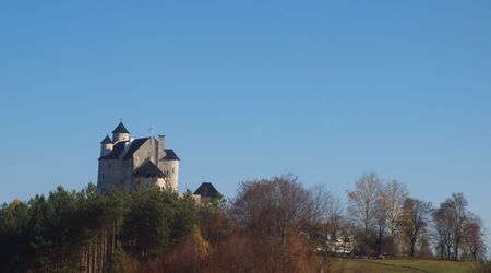 Jesienny zamek Bobolice – Polska