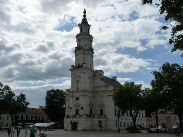 023 Kowno ratusz obecnie pałac ślubów i muz ceramiki