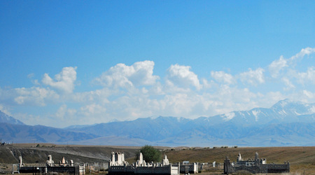 cmentarz – Almaty, Kazachstan
