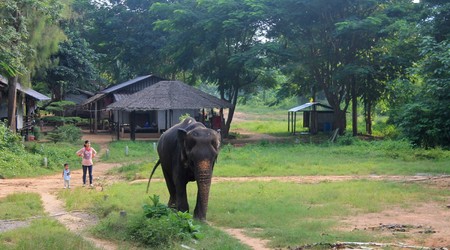 wioska w Kanchanaburi – Tajlandia