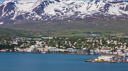 fiord – Akureyri, Islandia