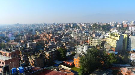 Katmandu z lotu ptaka – Nepal