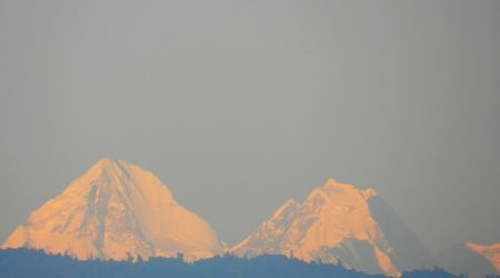 Widok z hotelu – Pokhara, Nepal