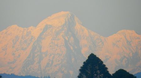 Himalaje o zachodzie – Pokhara, Nepal