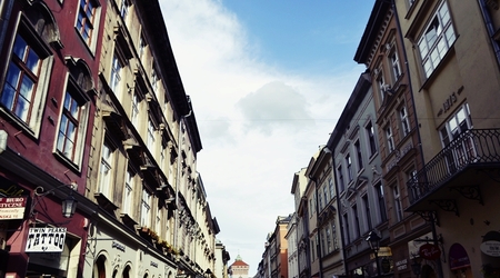 Jedna z uliczek – Kraków, Polska