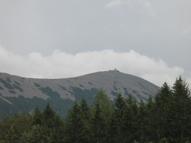 Widok na Snieżkę