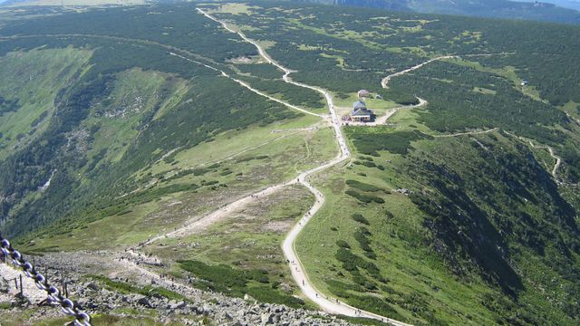 Karpacz Widok ze Snieżki