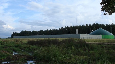 Elektrownia Biogazowa Łęguty. – Polska