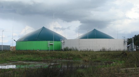 Elektrownia Biogazowa Łęguty. – Polska